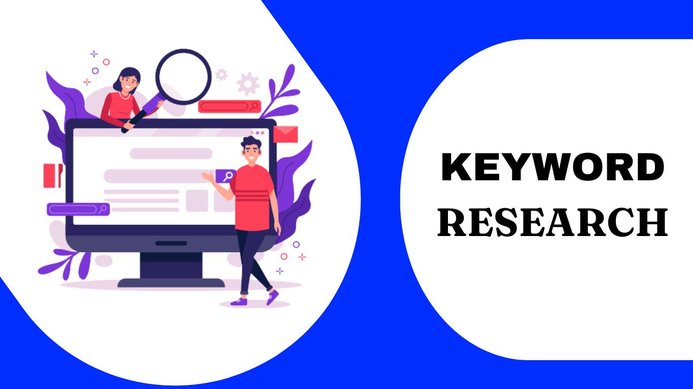 The SEO process typically starts with keyword research.